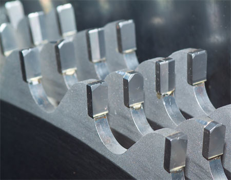 INDUSTRIAL TCT Circular Saw Blades for cutting steel block diameter from 450mm up to 1800mm
