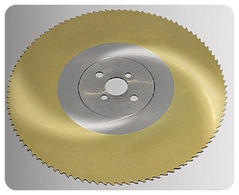 HSS айналмалы білікті жүзі Tin Coating HSS Circular Saw Blade for metal tubes and pipes cutting from 175mm up to 550mm