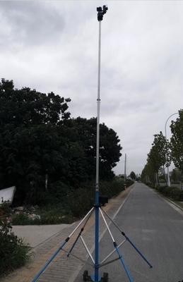 30’ Camera Masts For Aerial filming remote Aerial Photography 3--13m pole photography system with remote motor pan-head