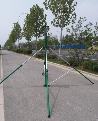 potable telescopic 9 meters high portable high aluminum tube mast antenna tower