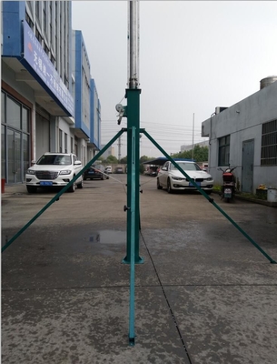 mobile light tower 20ft LED lamp head portable light tower  lighting winch up 6 meter high torre de luz portátil