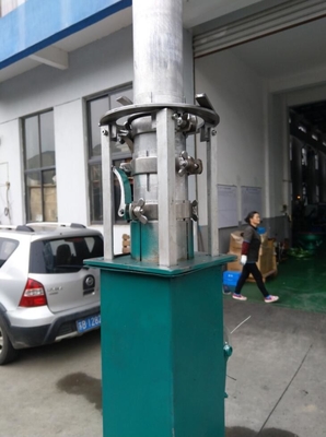 telescopic antenna mast winch up 3m to 15m aluminum mast max load 15kg 4 legs tripos customer color