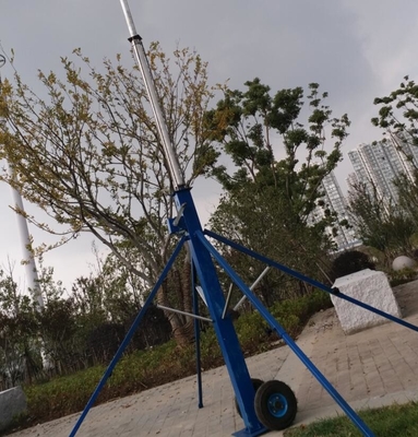 6m telescopic antenna portable light weight antenna mast telescopic mast light tower with tripod