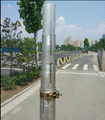 Endzone kamera 6-9 m ground based telescopic mast photography sport video mast endzone camera China made