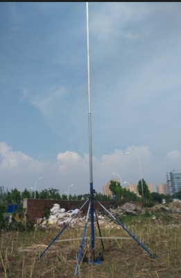 Sports Video Camera Pole 9m easy to operate sport video pole 30 feet endzone camera manual pantilt electric pantilt