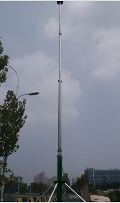 Sports Video Camera Pole 9m easy to operate sport video pole 30 feet endzone camera manual pantilt electric pantilt