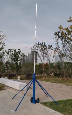 endzeone camera system sports video equipment 9m high telescopic aerial photography mast hand push-up