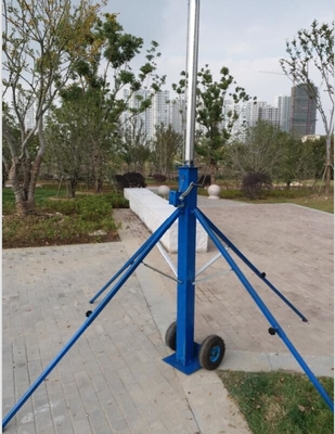 Aluminium Telescopic Mast 18m (60ft) Lightweight Portable Crank Up Pole - MBS Hardware