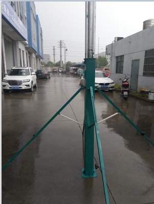 crank up telescoping antenna mast  9m telescopic mast aluminum 30ft payload 15kg light weight portable