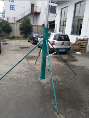 crank up telescoping antenna mast  9m telescopic mast aluminum 30ft payload 15kg light weight portable