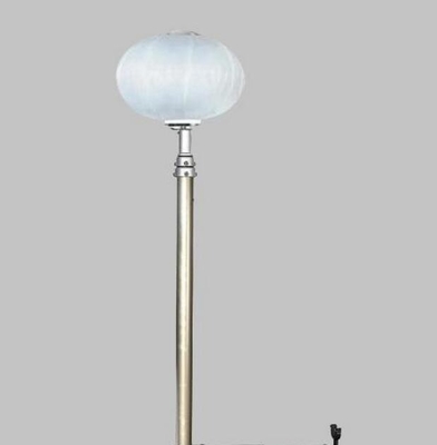 přenosná světelná věž portable 20ft to 40ft  telescoping aluminum mast light tower 6m mobile tripod mast winch up 800W