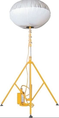 přenosná světelná věž portable 20ft to 40ft  telescoping aluminum mast light tower 6m mobile tripod mast winch up 800W