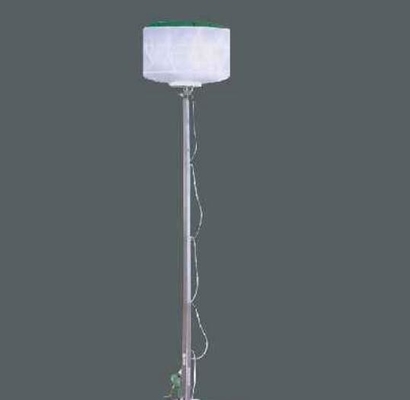 Base Support Telescopic Mast  Portable Light Tower LED lamp 2*300W  Emergency Electric 24V Mobile Solar Light