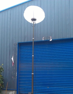 telescoping antenna pole cell on wheels winch type mast telescoping pole portable crank up heavy duty mast