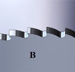250mm circular saw blades HSS Circular Saw Blade for metal  from diameter 175mm up to 550mm