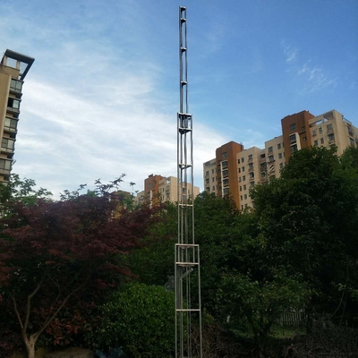 võre torn guyed aluminum tower 70ft 25m 10 sections telescopic antenna tower lattice tower  light weight