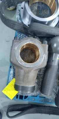 welded Bimetal Bearing Steel Outer with Copper Alloy Inner bushing cooper welded on steel