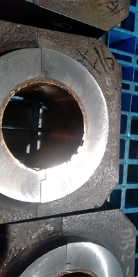 Brazing Copper to Steel anti friction bushing welded Bimetal Bearing Steel-on-Copper alloy bushing cooper