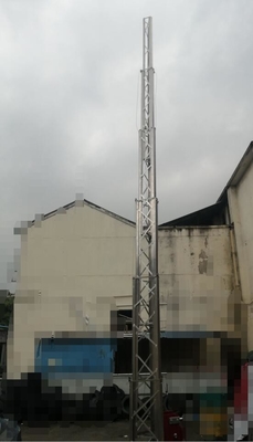 telescopic antenna mast portable winch 30m 11 sections telescopic antenna tower lattice tower aluminum tower heavy duty