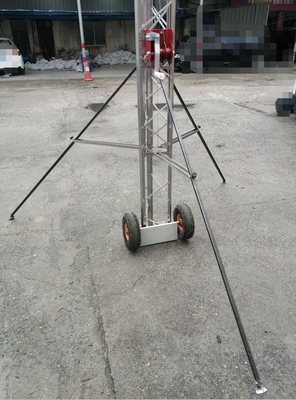 Universal 40 ft. Indoor/Outdoor Telescoping Mast lattice tower steel tower light weight portable lattice tower 40ft high