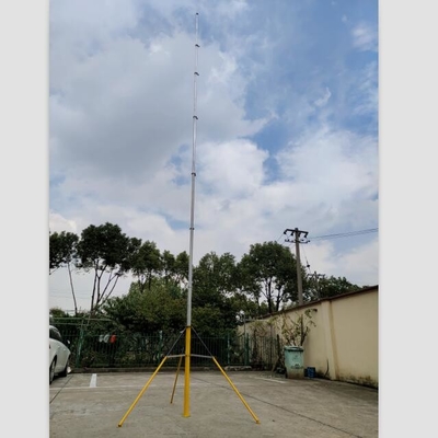 10m Universal Antenna Mast Push-Up Mast Pole Telescopic Lightweight Antenna Mast pole With Tripod Stand