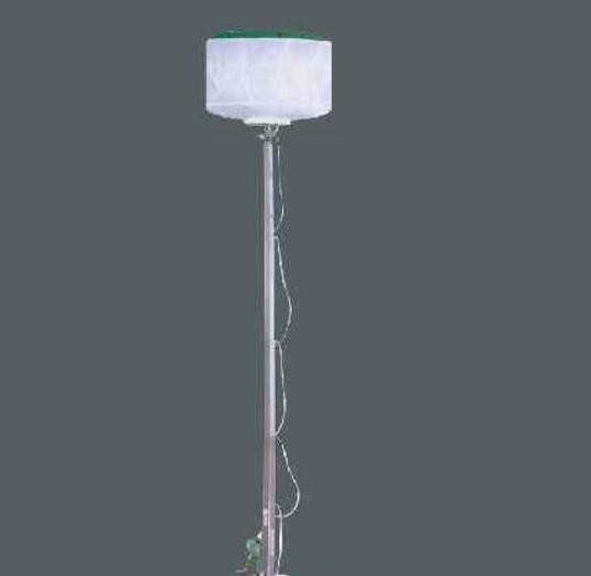 balloon work light balloon lighting mast system  6meter winch up mobile light tower torre de luz portátil 6m