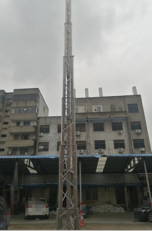 Self supporting antenna towers, 9m mobile telescopic masts, and 50ft  telescopic antenna mast winch up